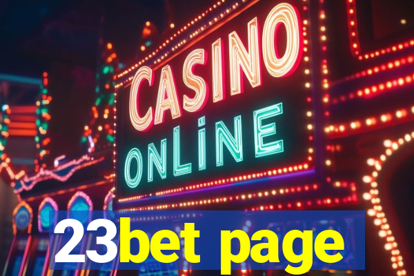 23bet page